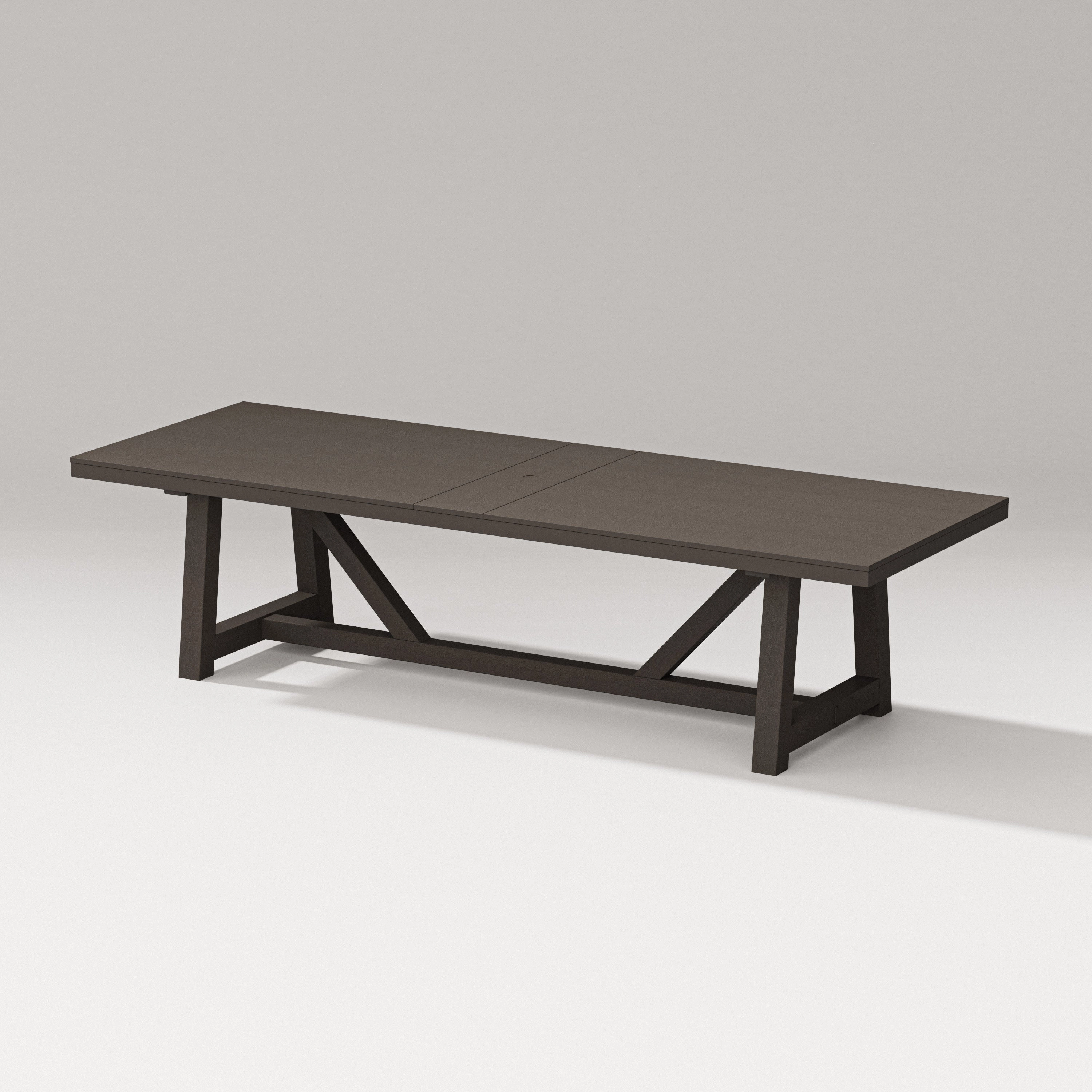 120" A-Frame Dining Tableoutdoor table for balcony or garden