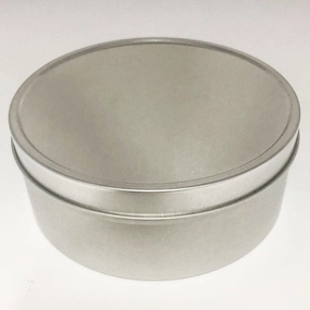 16oz Round Steel Tin Container - Screw Top professional grade outdoor cooking tools