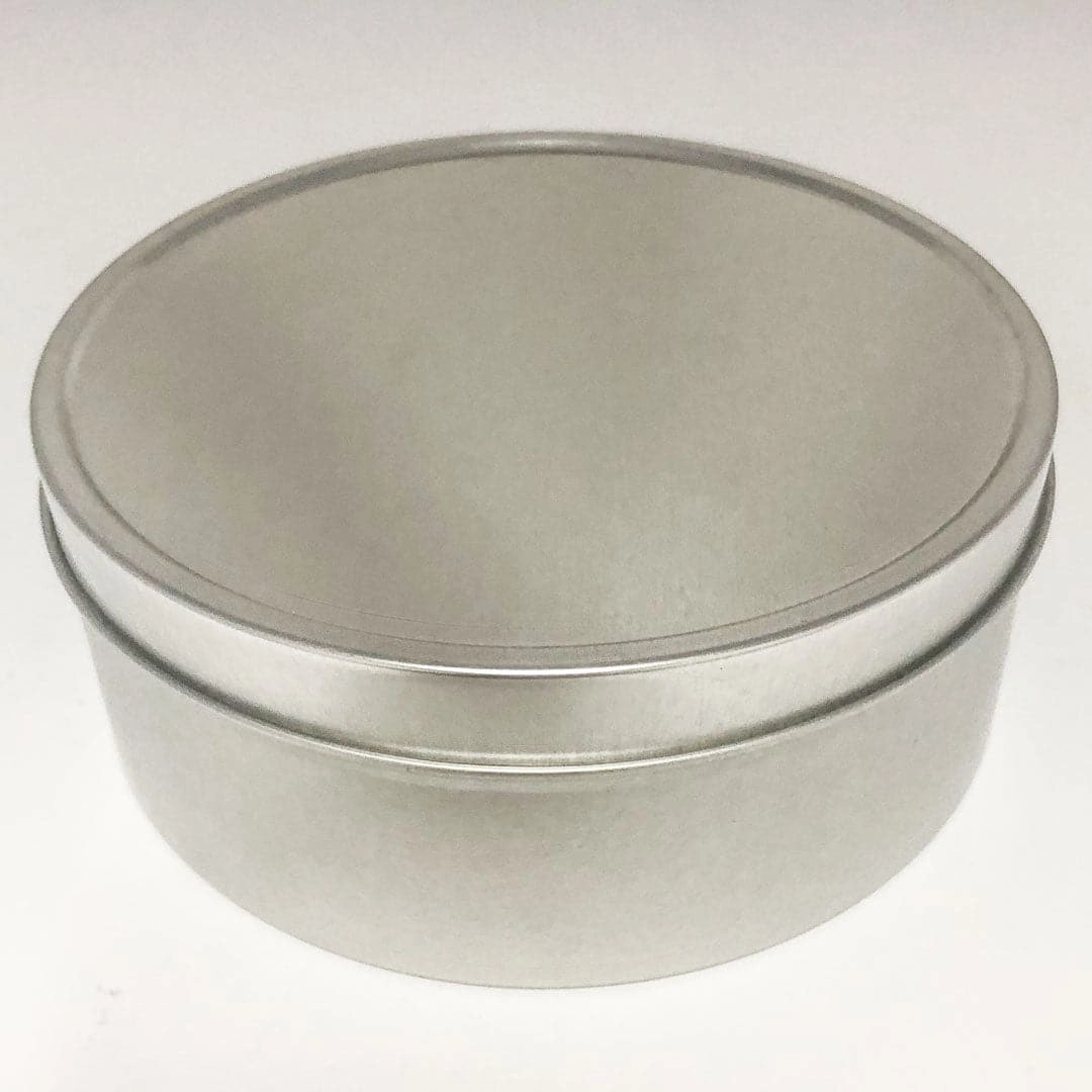16oz Round Steel Tin Container - Screw Top professional grade outdoor cooking tools