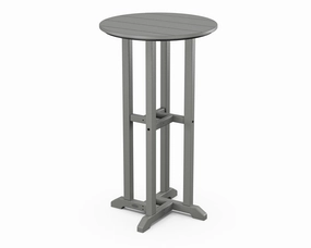 24" Round Farmhouse Bar Bistro Tableoutdoor patio furniture set