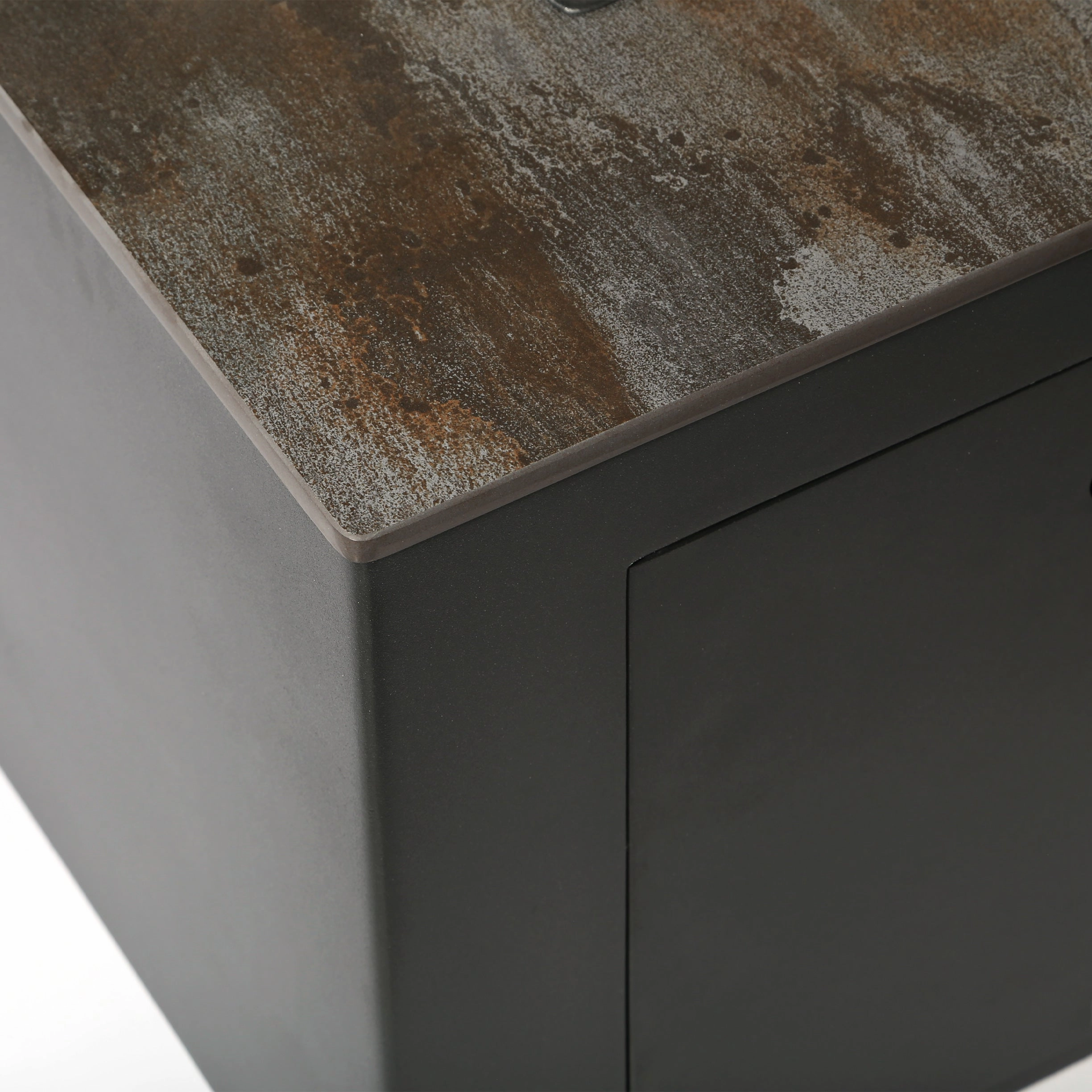 25" x 65" Occasional Height Moda Fire Pit