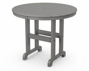 36" Round Farmhouse Dining Tableoutdoor patio furniture set
