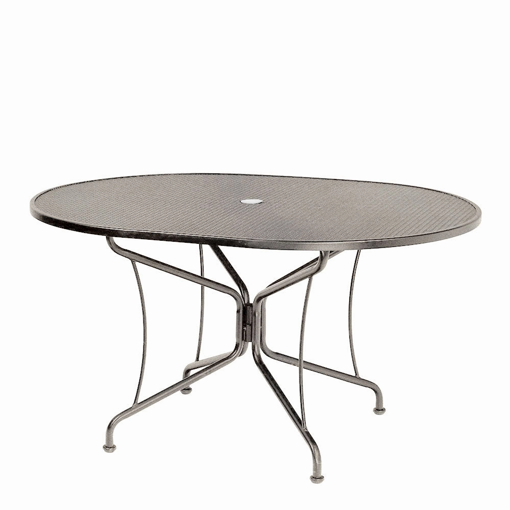 42" x 54" Oval Premium Mesh Top Table