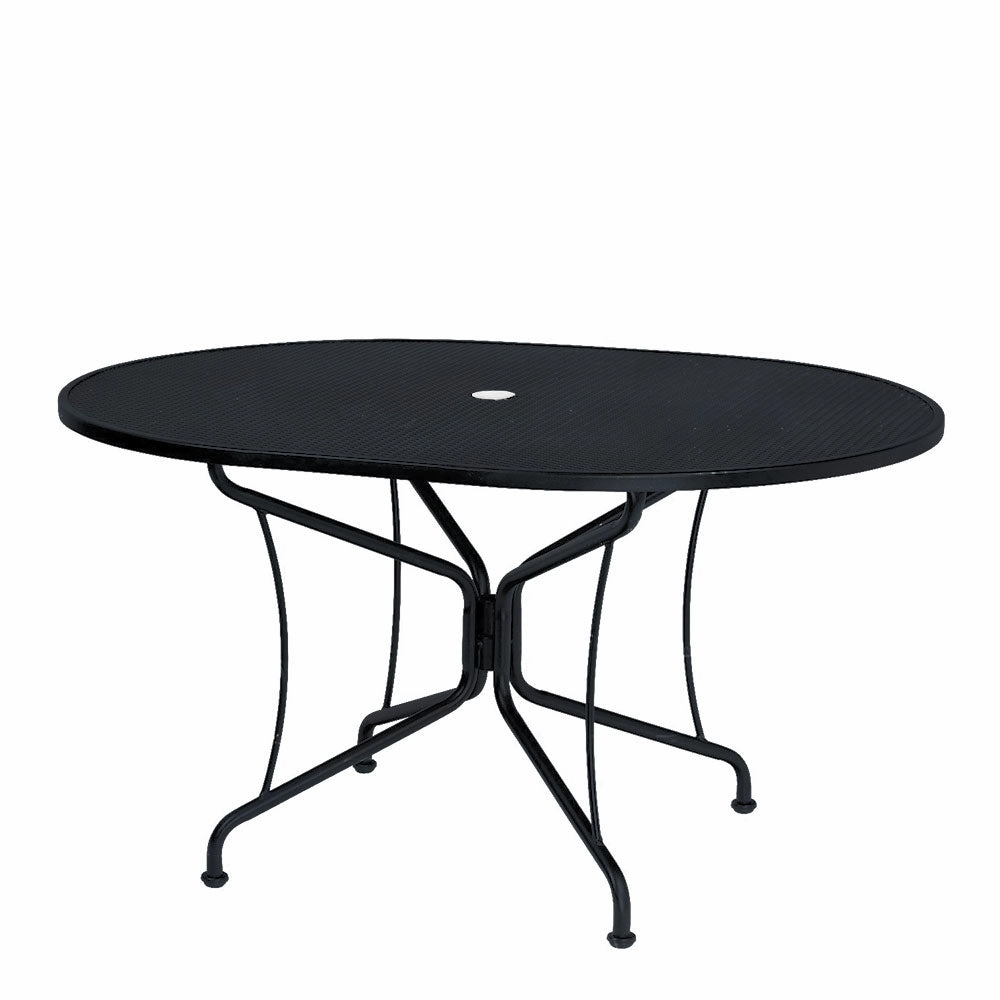 42" x 54" Oval Premium Mesh Top Table