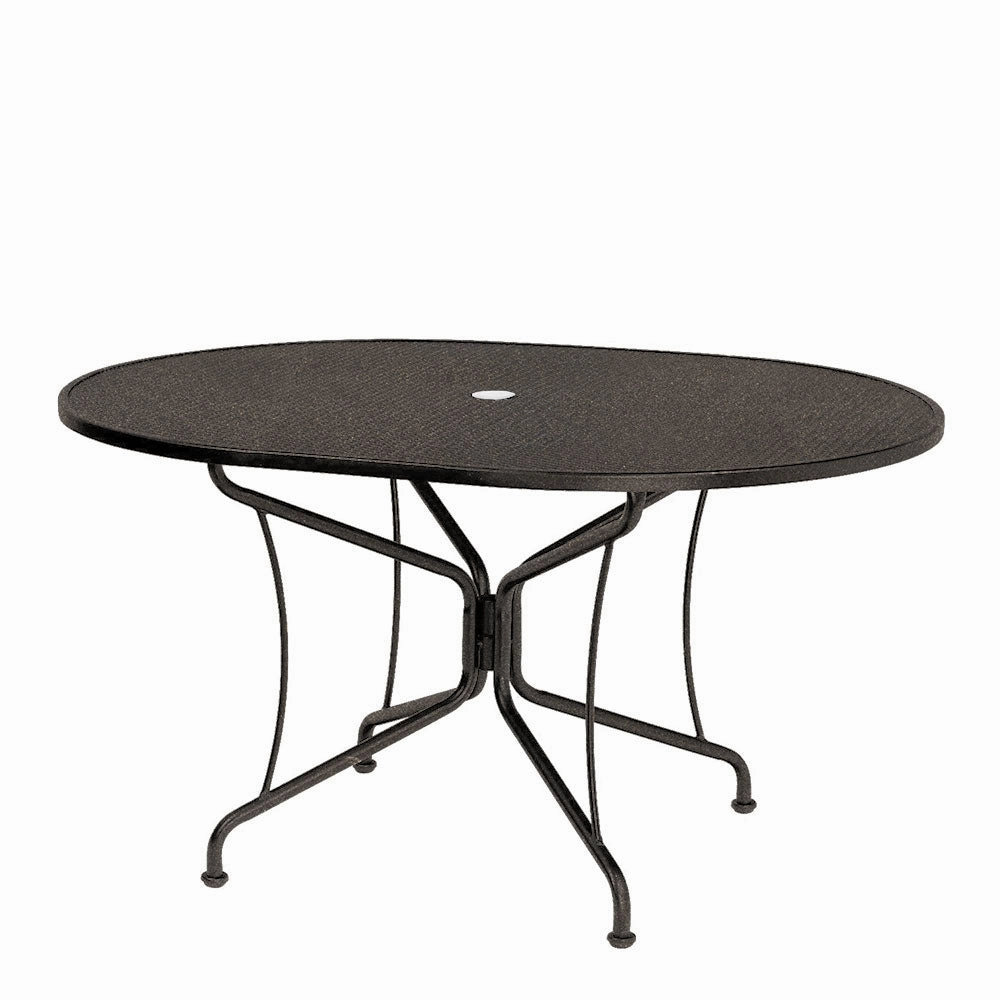 42" x 54" Oval Premium Mesh Top Table