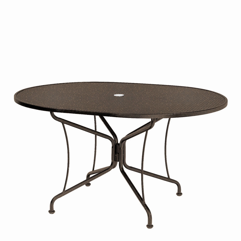 42" x 54" Oval Premium Mesh Top Table