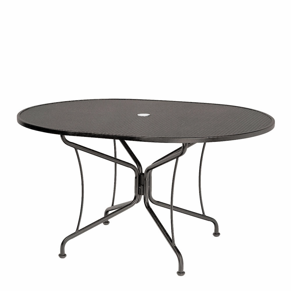 42" x 54" Oval Premium Mesh Top Table