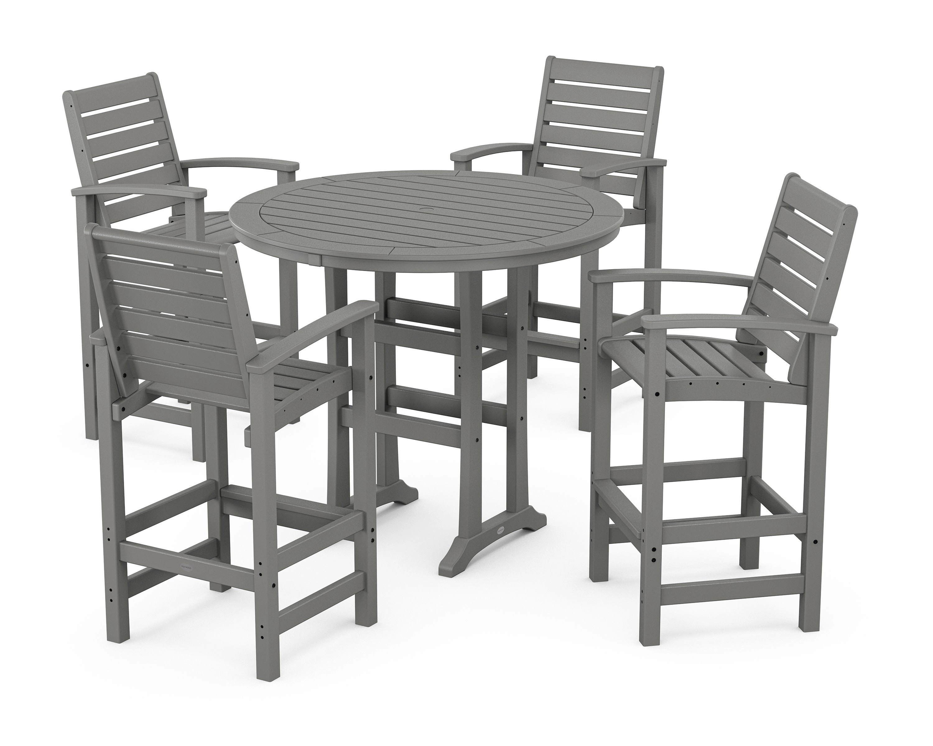 5 Piece Signature Bar Dining Setoutdoor patio furniture set