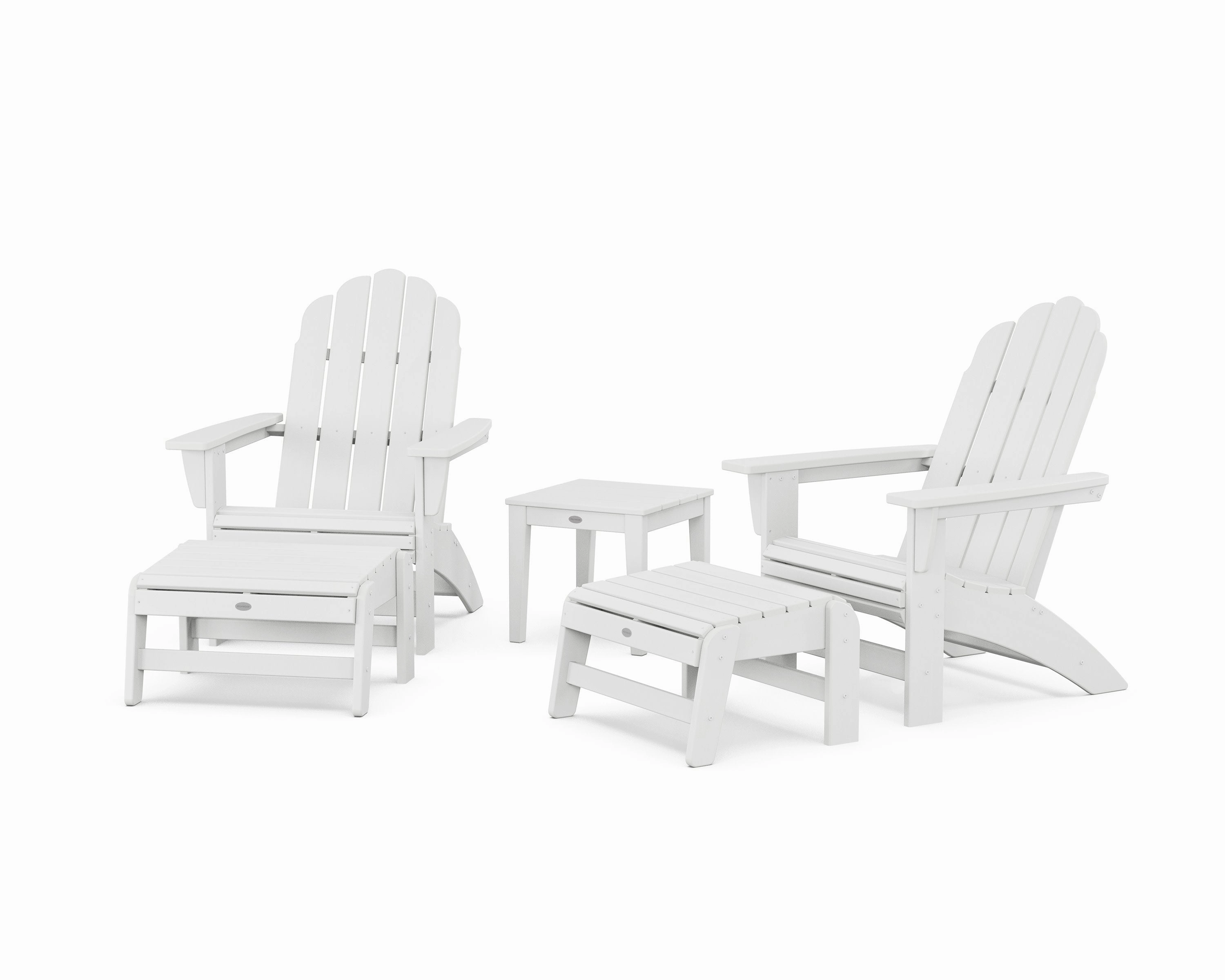 5-Piece Vineyard Grand Adirondack Set