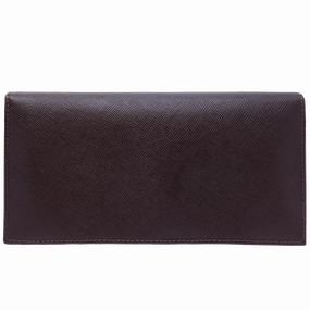 Weekend Specials Todays Special Picks 72 Smalldive Saffiano Leather Travel Wallet Brown