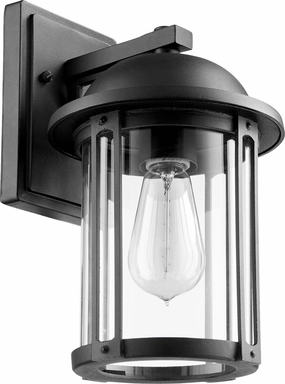 7 in. Lanterns One Light Outdoor Lantern Textured BlackOutdoor wall sconces with motion sensor