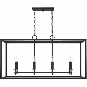 8-Light Outdoor Linear ChandelierWeatherproof outdoor lighting