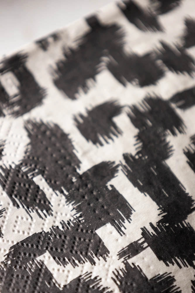 Abstract Leopard Print Napkins - Pack Of 20