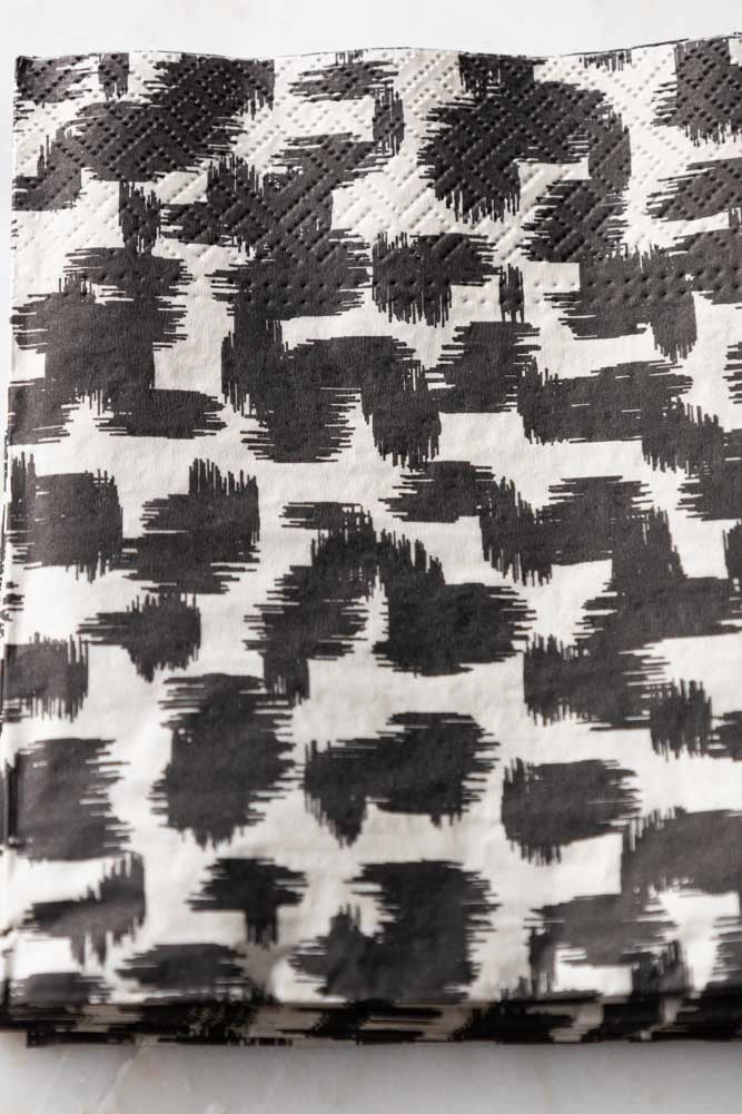 Abstract Leopard Print Napkins - Pack Of 20