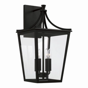 Adair Four Light Outdoor Wall Lantern BlackOutdoor wall sconces with motion sensor