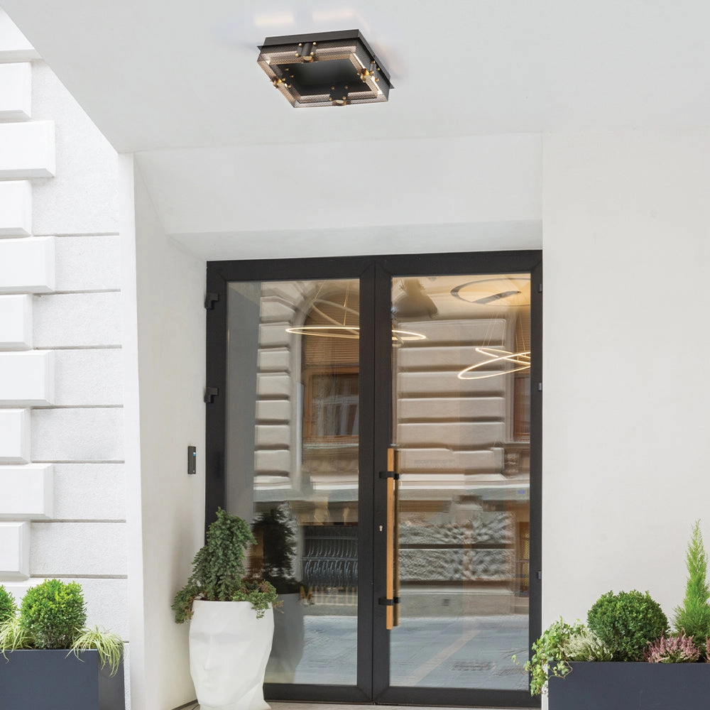 Admiral 13" LED Outdoor Ceiling Light