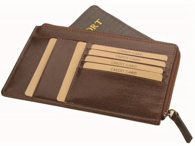 Mega Online Discount Hot Pick of the Day Adpel Bon Voyage Vitello Leather Passport Holder | Brown