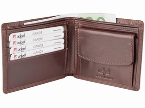 Save Big Online Adpel Dakota Leather Wallet | Brown