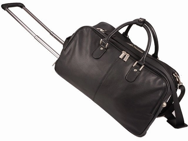 Adpel Memphis Nappa Leather Duffel Bag | Black Online Exclusive Steal