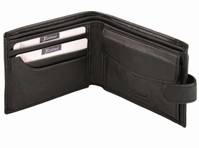 Adpel Napoli Leather Wallet | Black Limited Time Hot Deal Perfect Gift Sale