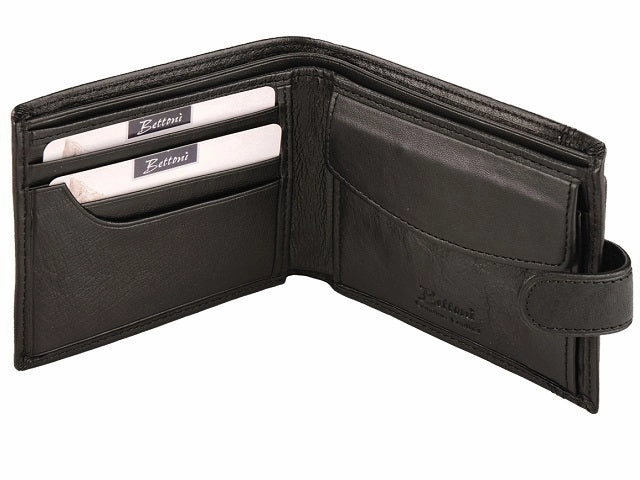 Adpel Napoli Leather Wallet | Black Limited Time Offer