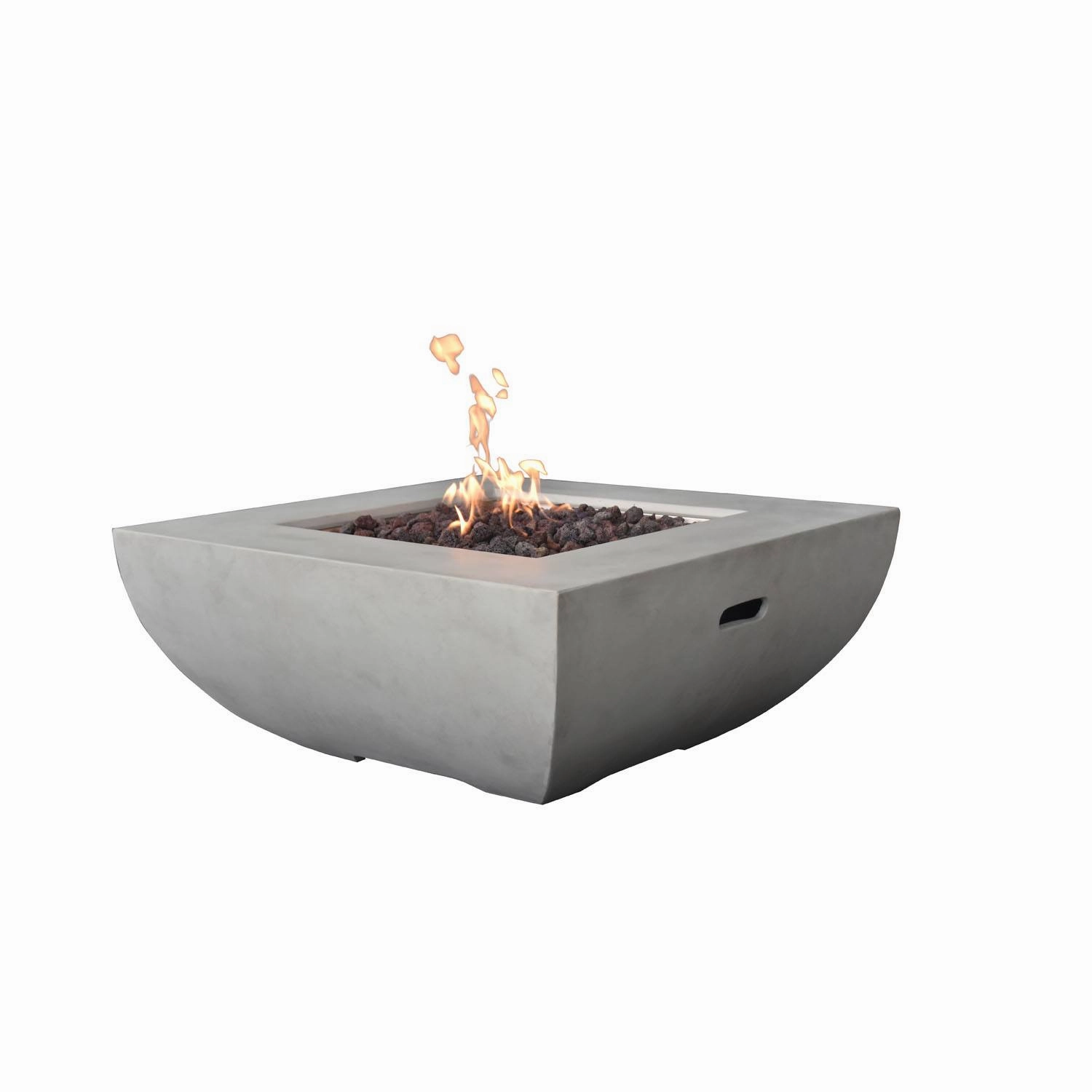 Agung Concrete Lava Stone Fire Table  Propane
