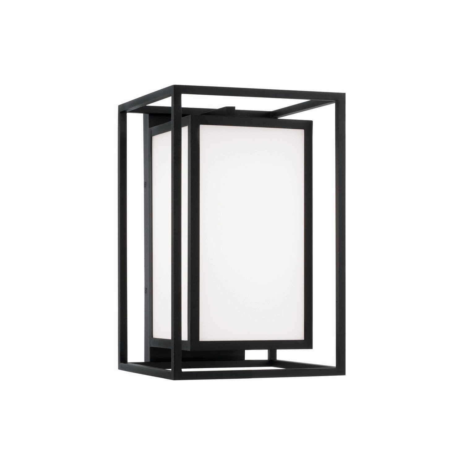 Aiden One Light Outdoor Wall Lantern BlackOutdoor wall sconces with motion sensor