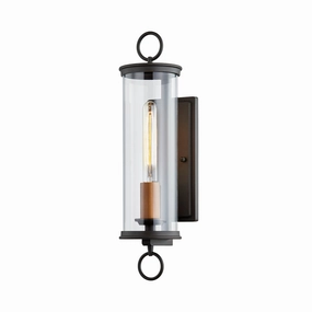 Aiden One Light Wall Sconce Textured BronzeOutdoor wall sconces with motion sensor