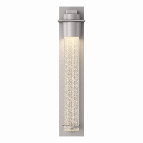 Airis One Light Outdoor Wall Sconce Coastal Burnished SteelOutdoor wall sconces with motion sensor