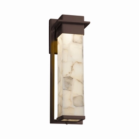 Alabaster Rocks LED Outdoor Wall Sconce Dark BronzeOutdoor wall sconces with motion sensor