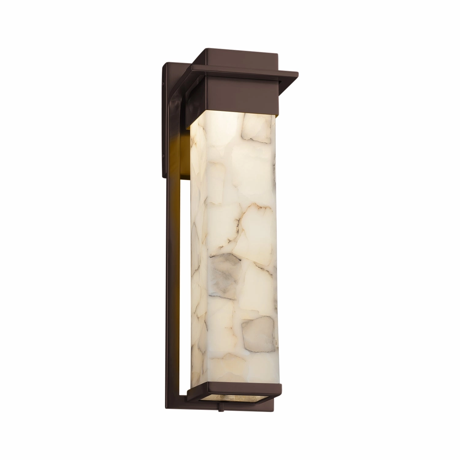 Alabaster Rocks LED Outdoor Wall Sconce Dark BronzeOutdoor wall sconces with motion sensor