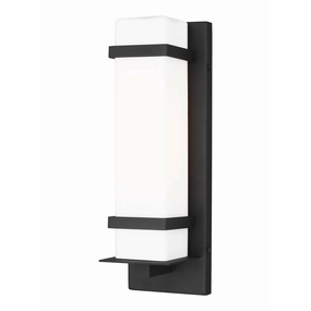 Alban Small 1-Light Outdoor Wall Light (with Bulb)Weatherproof outdoor lighting