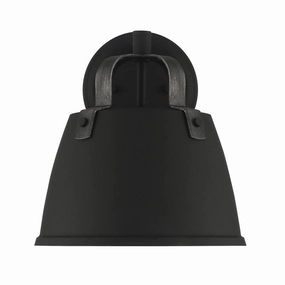 Albany One Light Wall Lantern BlackOutdoor wall sconces with motion sensor