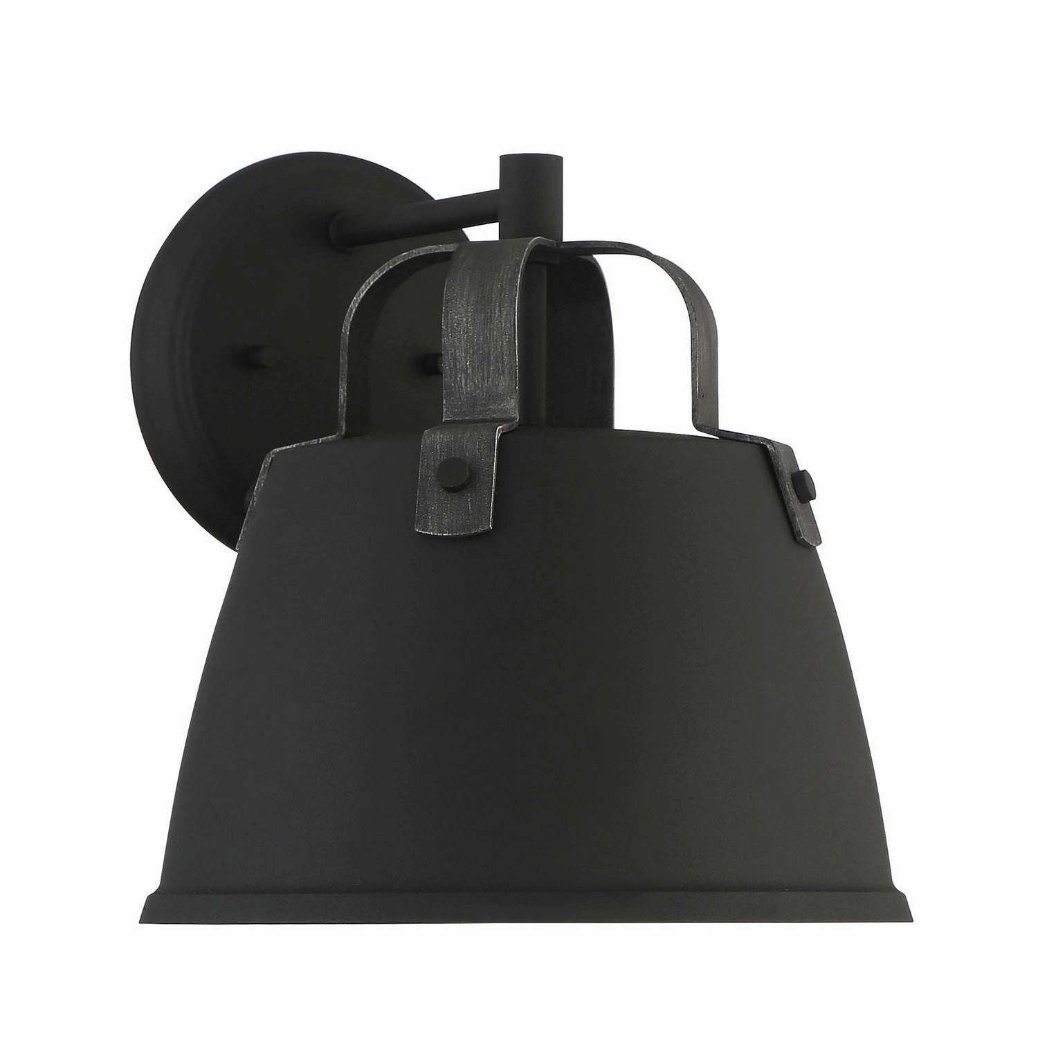 Albany One Light Wall Lantern Black