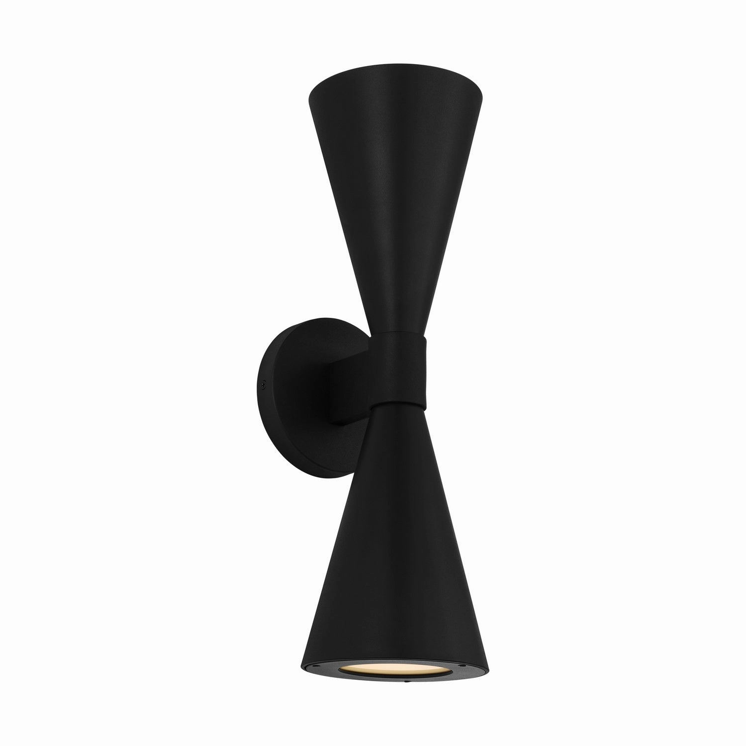 Albertine Outdoor Wall Sconce Textured Black