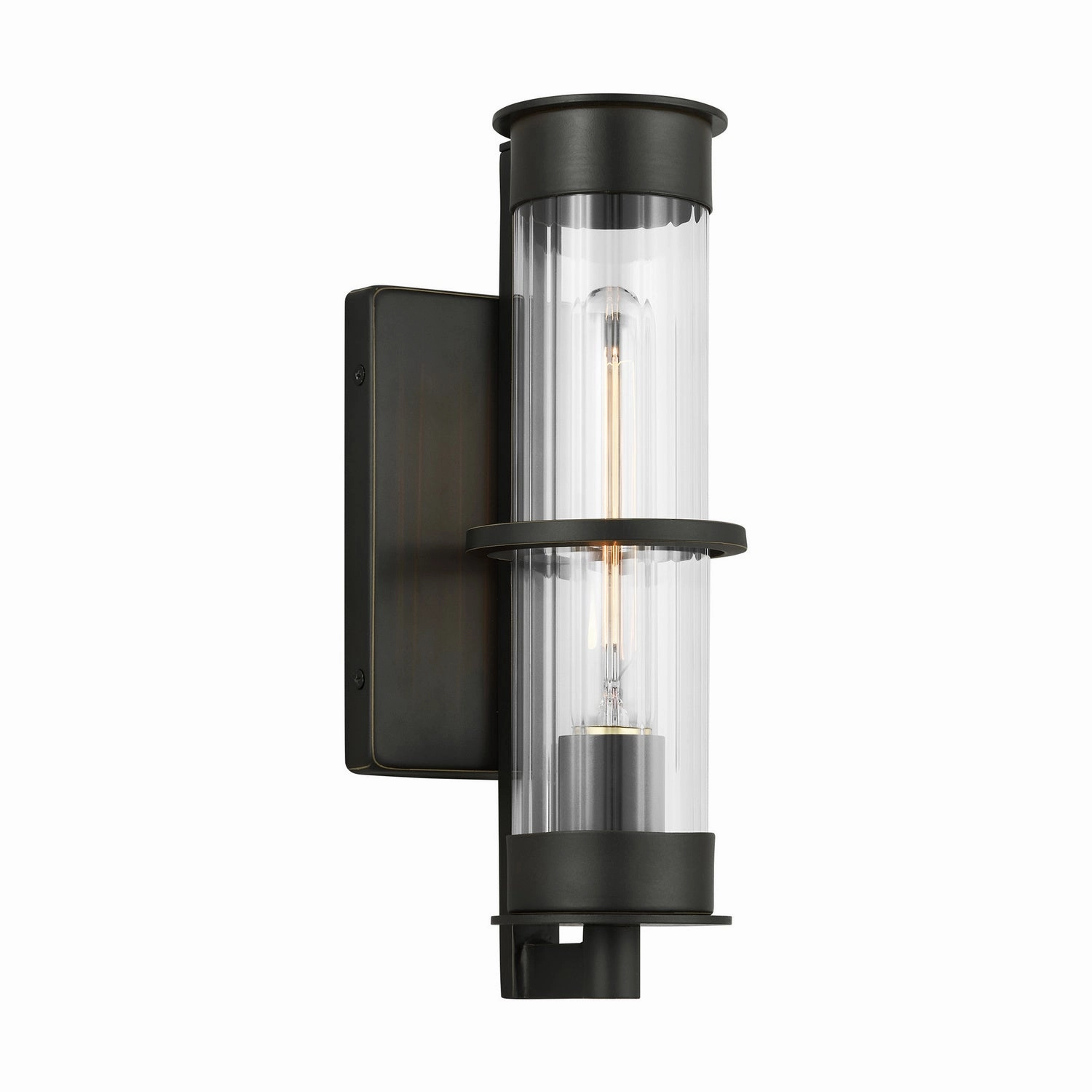 Alcona Small Outdoor Wall Lantern Antique Bronze