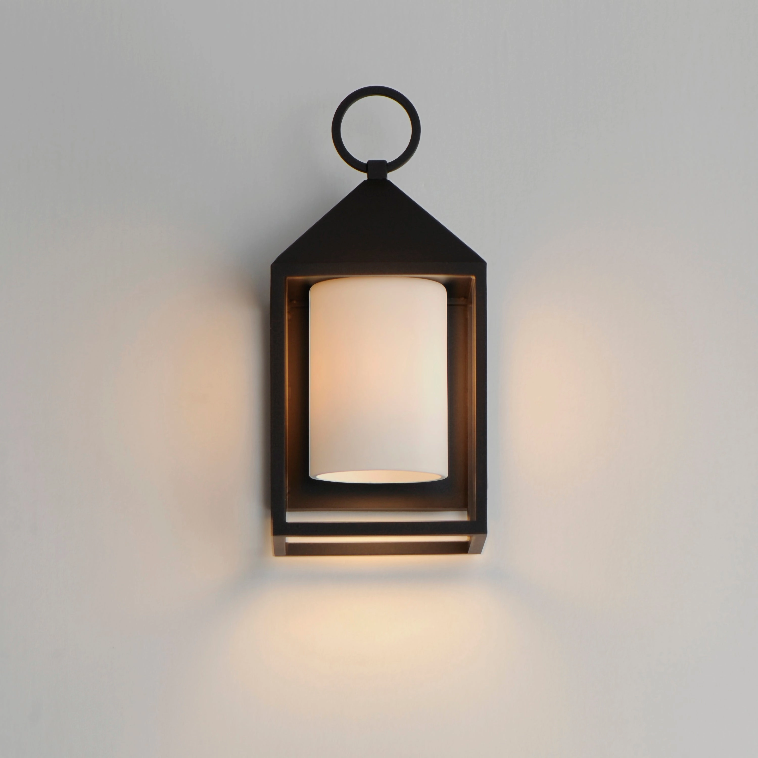 Aldous One Light Outdoor Wall Sconce Black