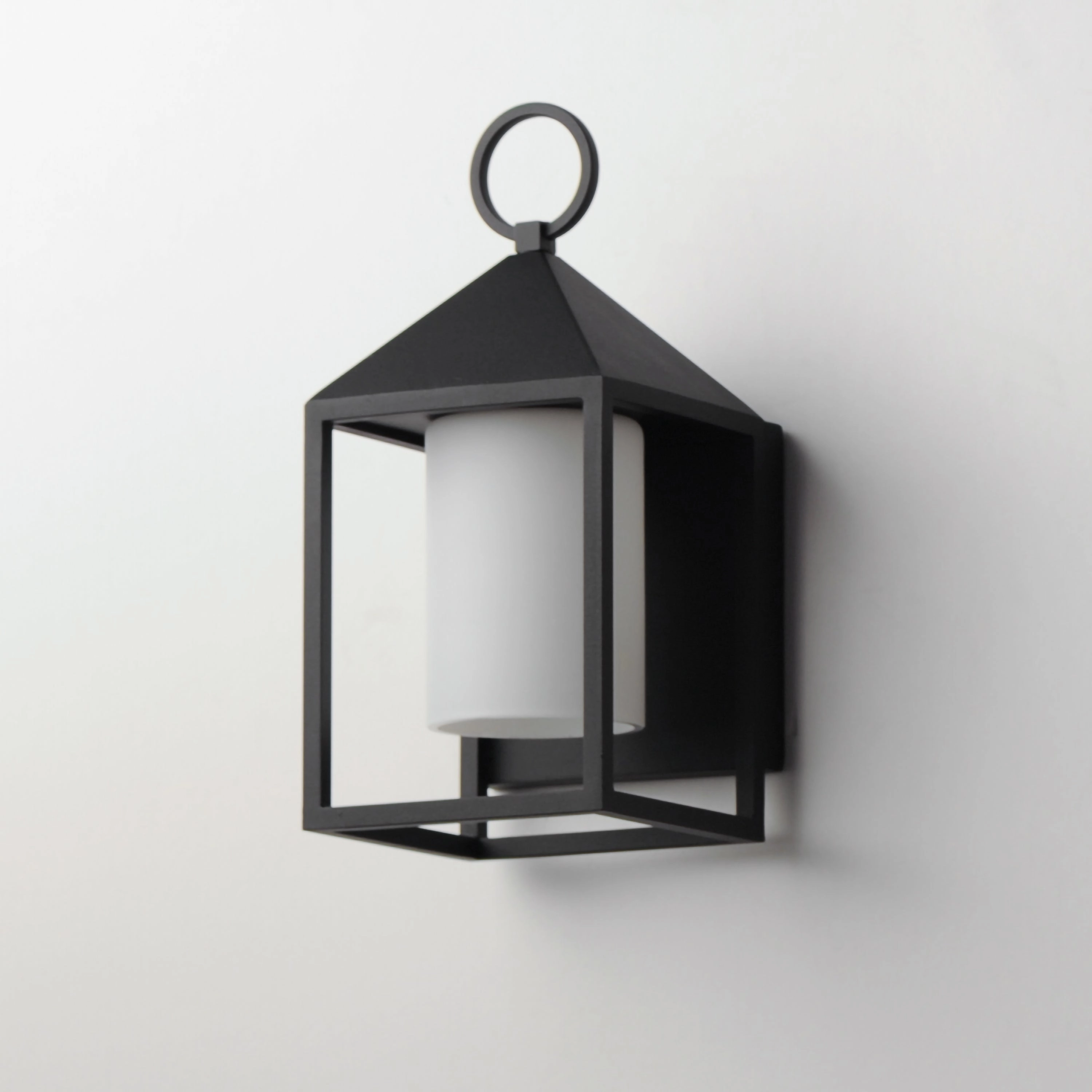 Aldous One Light Outdoor Wall Sconce Black