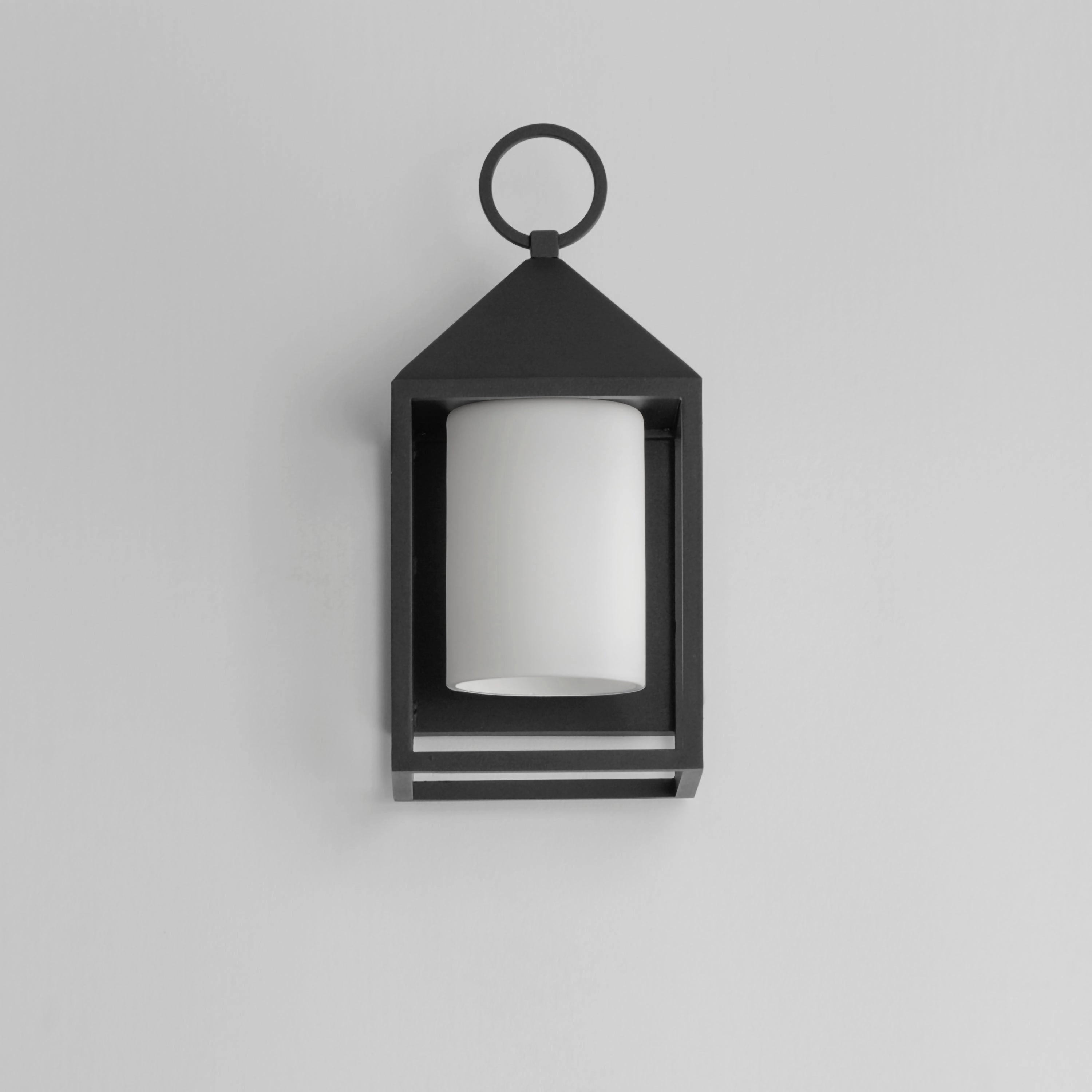 Aldous One Light Outdoor Wall Sconce Black