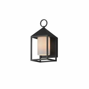 Aldous One Light Outdoor Wall Sconce BlackOutdoor wall sconces with motion sensor