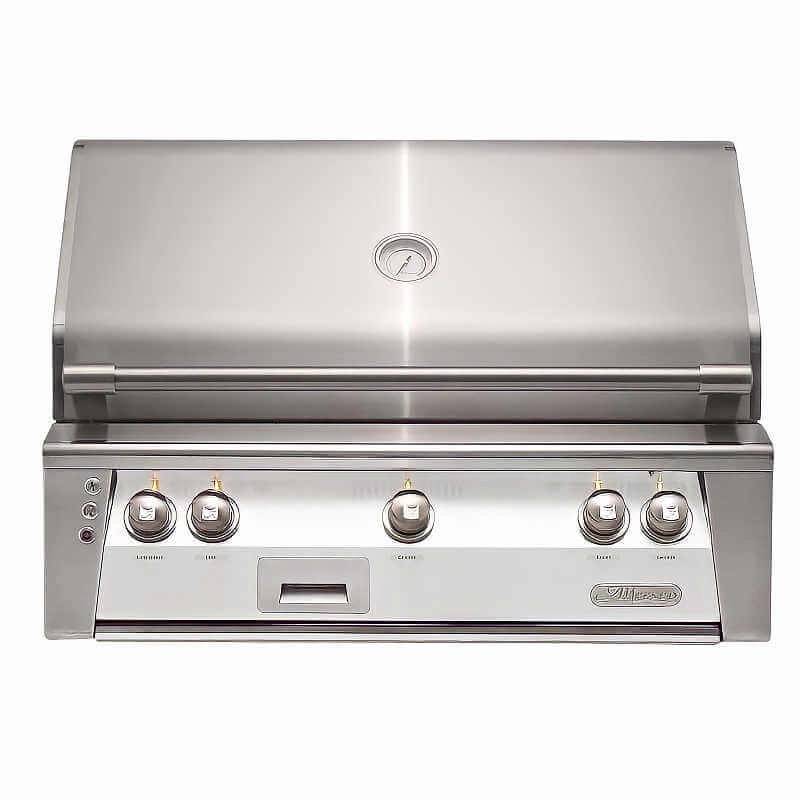 Alfresco ALXE 36-Inch Built-In Gas Grill With Rotisserie