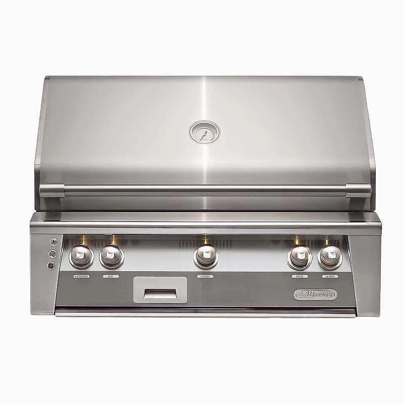 Alfresco ALXE 36-Inch Built-In Gas Grill With Rotisserie