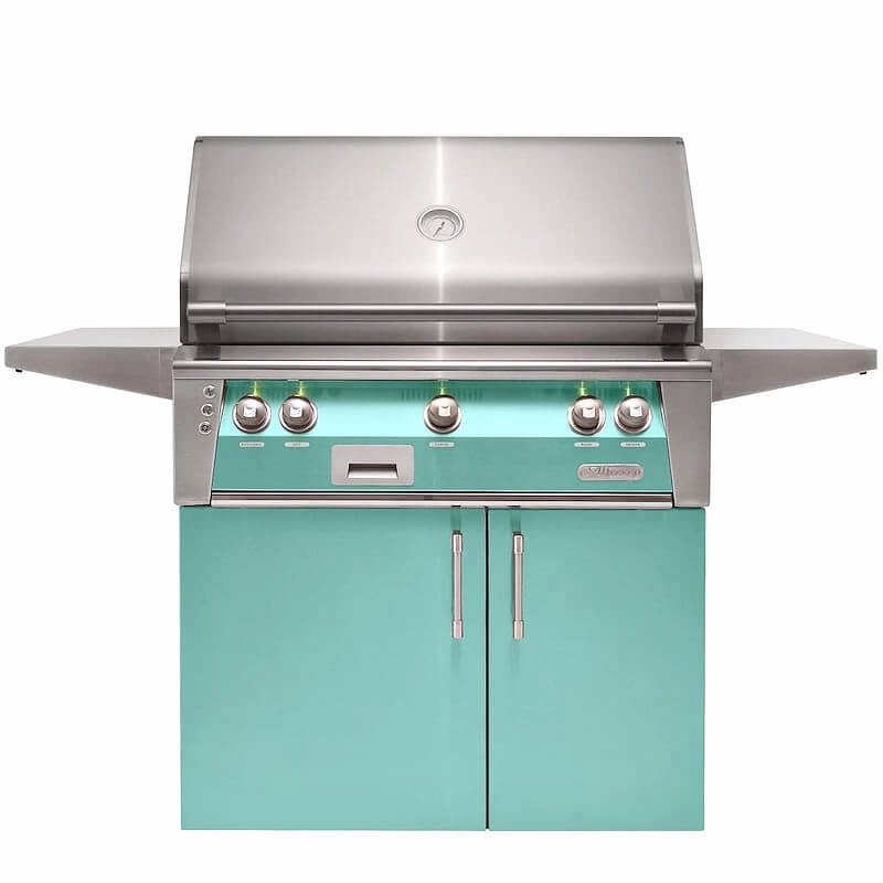 Alfresco ALXE 36-Inch Freestanding Gas Grill With Sear Zone And Rotisserie