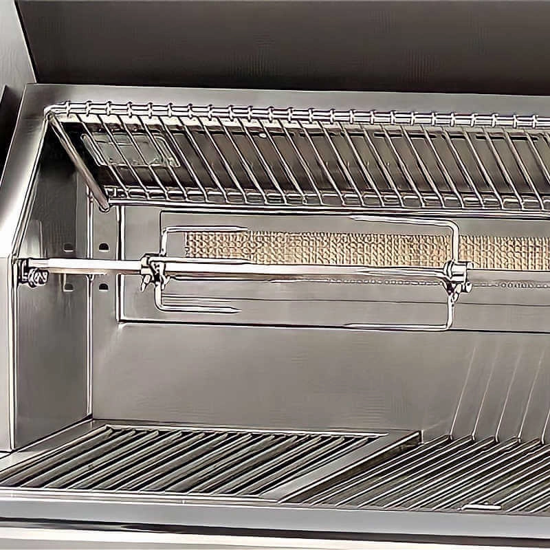 Alfresco ALXE 42-Inch Gas Grill on Deluxe Cart With Sear Burner And Rotisserie