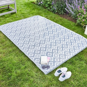 Alfresco Outdoor rug  Shiraz Slate 150 x 210cmoutdoor garden decorative ornaments