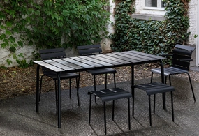Aligned Table | Rectangleoutdoor patio furniture set