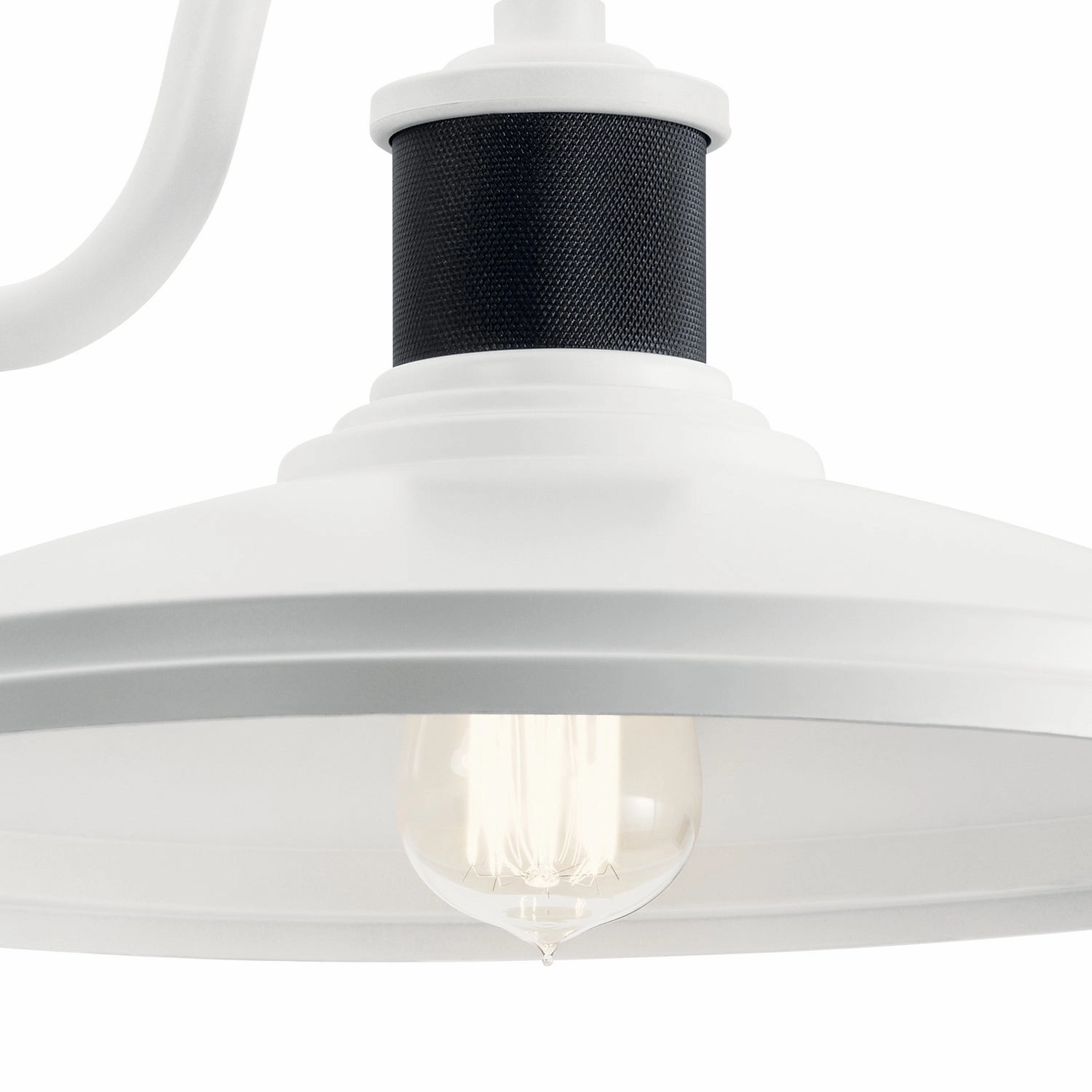 Allenbury One Light Outdoor Wall Mount White