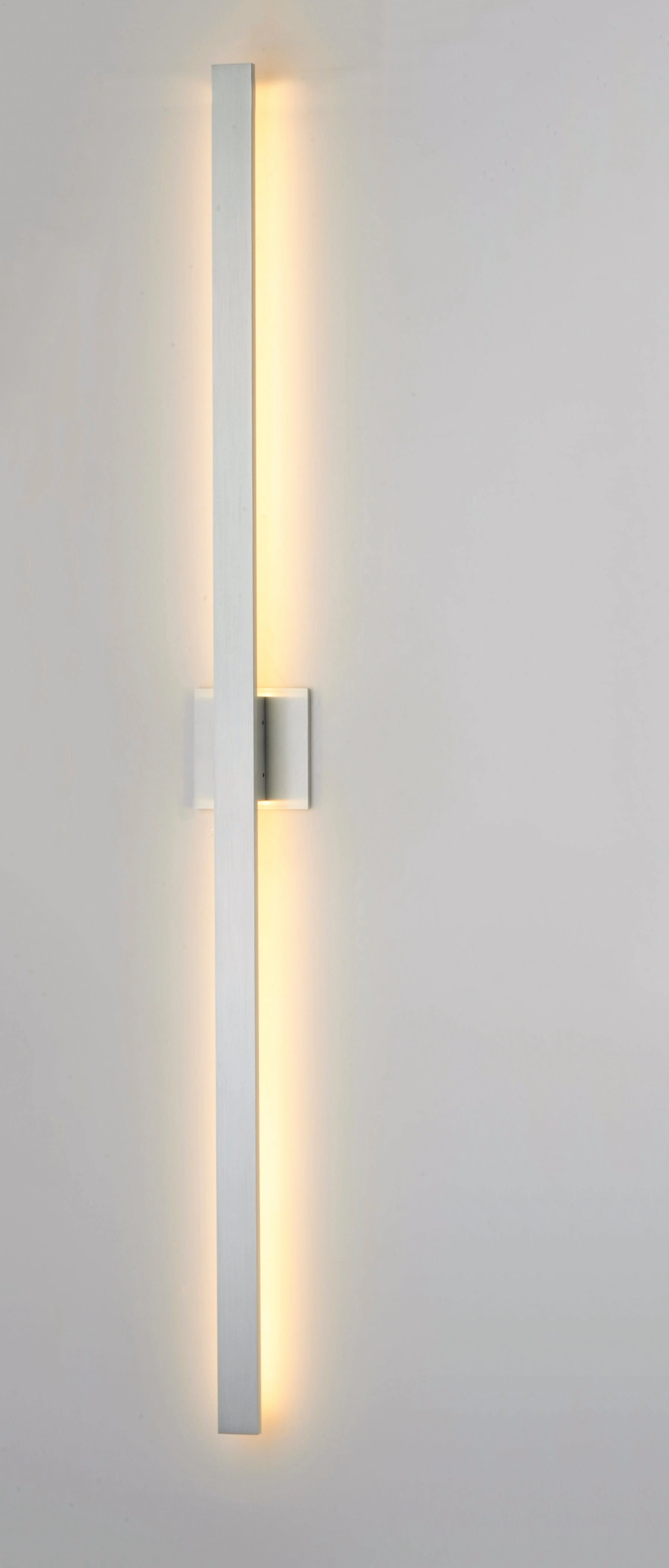 Alumilux Line LED Outdoor Wall Sconce Satin Aluminum