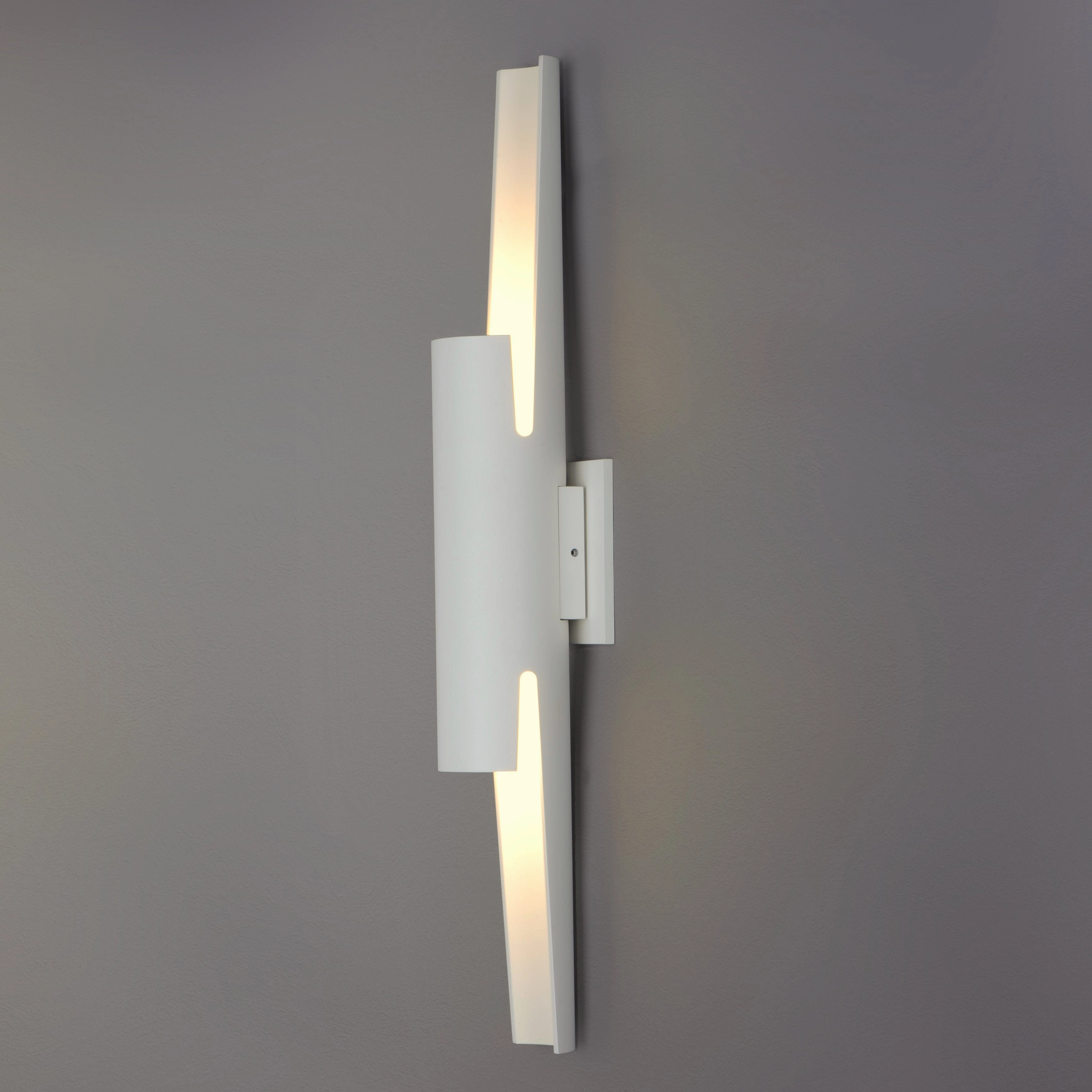 Alumilux Runway LED Outdoor Wall Sconce White