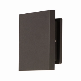 Alumilux Tau LED Outdoor Wall Sconce BlackOutdoor wall sconces with motion sensor